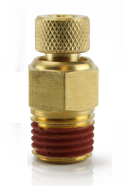  1/4" Male NPT Manual Twist Style Air Compressor Tank Drain With O-Ring Seal(1 4 Male Npt Manual Twist Style Air Compressor Tank Drain With O Ring Seal)