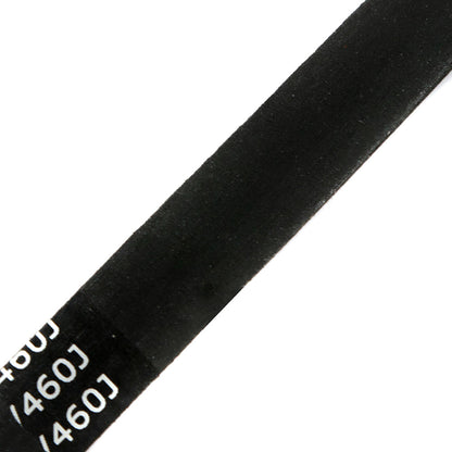  6 Ribbed Poly V Belt 46" Inch Micro Rib Groove Flat Belt Metric 460J6 460 J 6(46 Air Compressor Flat Micro Poly 6 Rib V Belt Replacement 9 16 Wide)