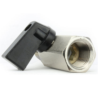  Mini 3/8" Male X 3/8 Inch Male NPT Brass Ball Shut Off Valve Water Air Fluid WOG 50120(Mini 3 8 Male X 3 8 Inch Male Npt Brass Ball Shut Off Valve Water Air Fluid Wog)