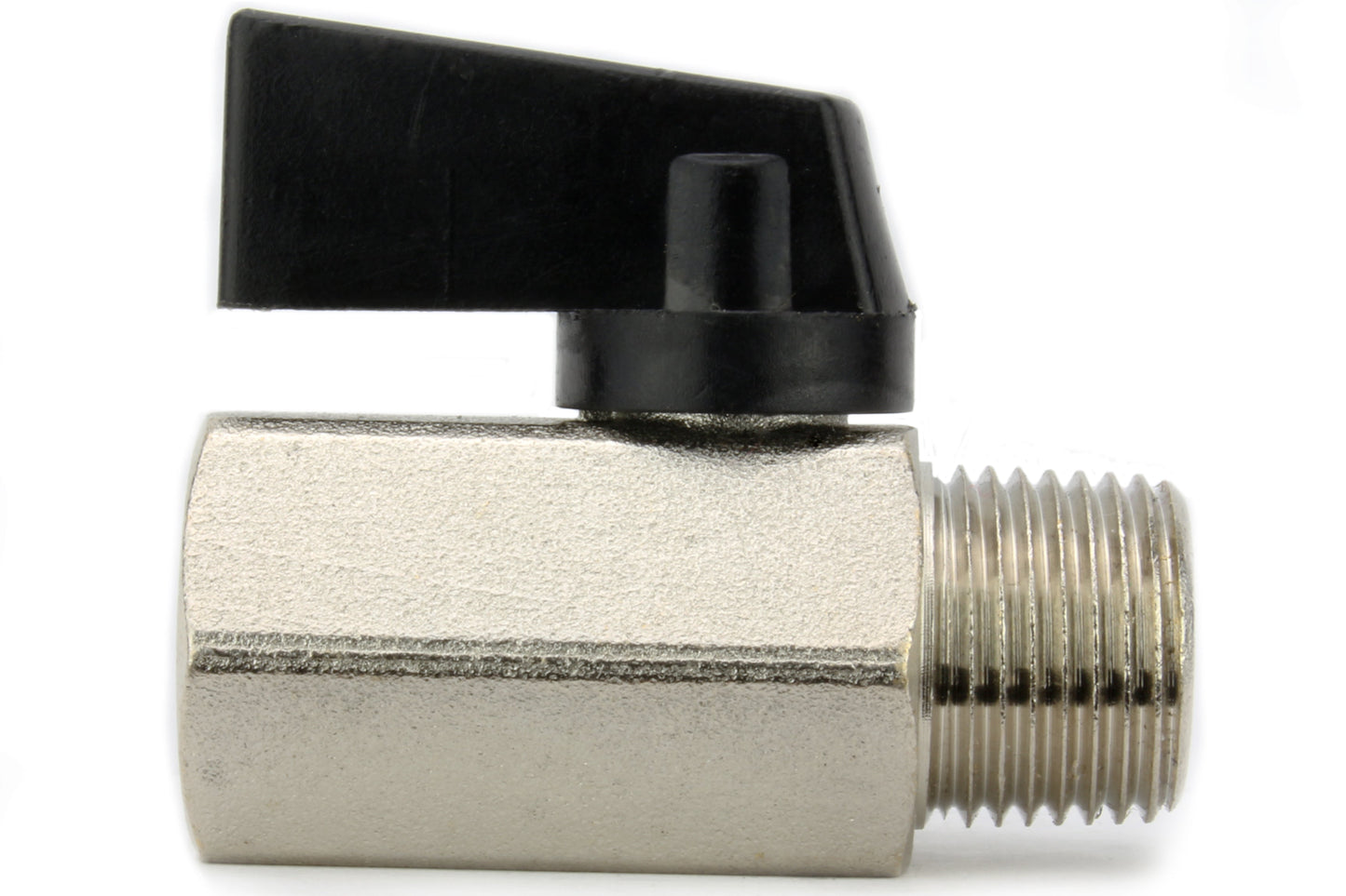  Mini 3/8" Male X 3/8 Inch Male NPT Brass Ball Shut Off Valve Water Air Fluid WOG 50120(Mini 3 8 Male X 3 8 Inch Male Npt Brass Ball Shut Off Valve Water Air Fluid Wog)