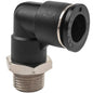  RAPIDAIR 3/8" Male NPT Elbow Push Lock Fitting 50400(Rapidair 3 8 Male Npt Elbow Push Lock Fitting 50400)