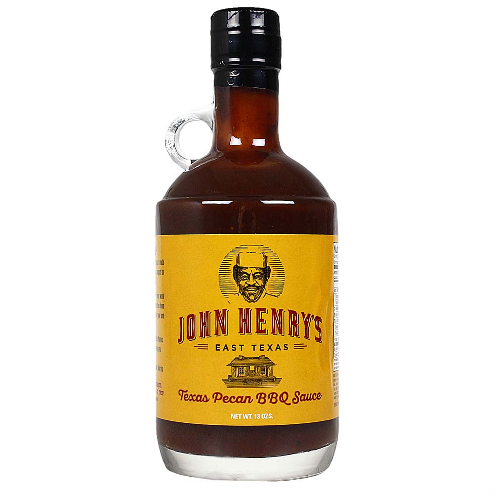  John Henry's Store Texas Pecan BBQ Sauce 13 Oz Bottle East Texas 55348(John Henrys Store Texas Pecan Bbq Sauce 13 Oz)