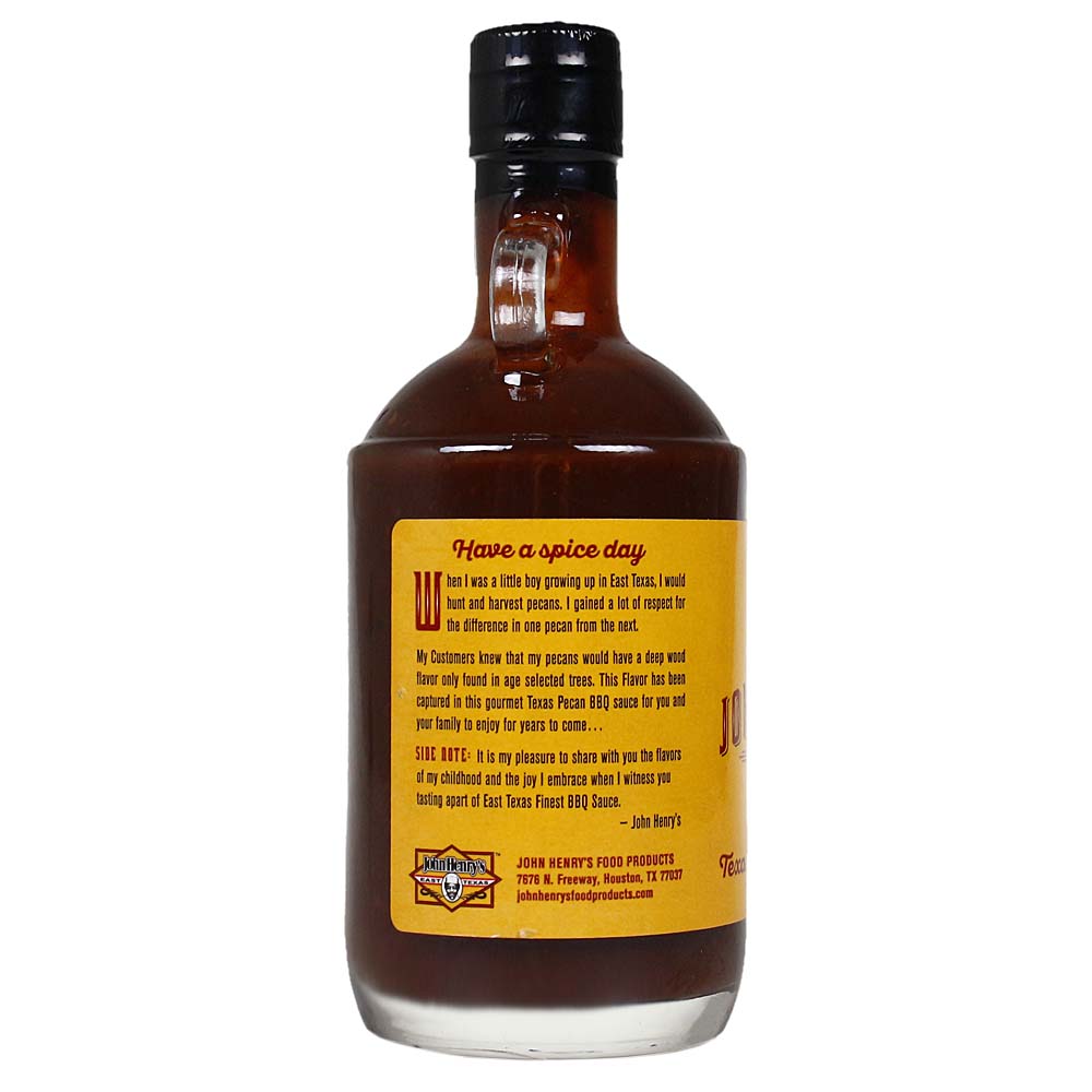  John Henry's Store Texas Pecan BBQ Sauce 13 Oz Bottle East Texas 55348(John Henrys Store Texas Pecan Bbq Sauce 13 Oz)