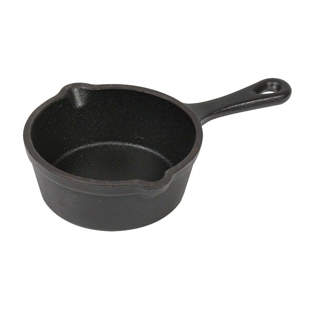  Napoleon Cast Iron Dessert Cooker 4 Inch Pan With Pour Spouts And Hanging Hole(Cast Iron Dessert Cooker)