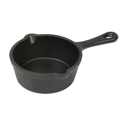  Napoleon Cast Iron Dessert Cooker 4 Inch Pan With Pour Spouts And Hanging Hole(Cast Iron Dessert Cooker)