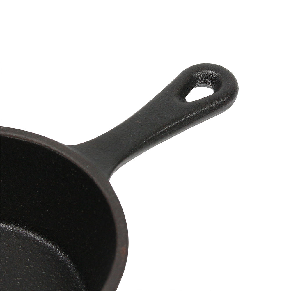  Napoleon Cast Iron Dessert Cooker 4 Inch Pan With Pour Spouts And Hanging Hole(Cast Iron Dessert Cooker)