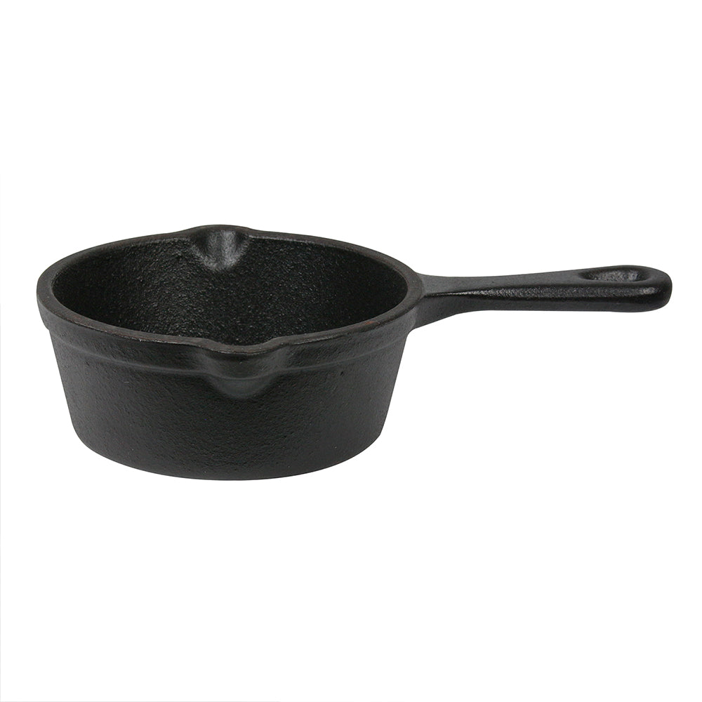 Napoleon Cast Iron Dessert Cooker 4 Inch Pan With Pour Spouts And Hanging Hole(Cast Iron Dessert Cooker)