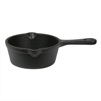  Napoleon Cast Iron Dessert Cooker 4 Inch Pan With Pour Spouts And Hanging Hole(Cast Iron Dessert Cooker)