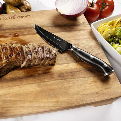  Blackstone Steak Knife Set 4 Piece 4.75" Japanese Steel 5632(Blackstone Steak Knife Set)