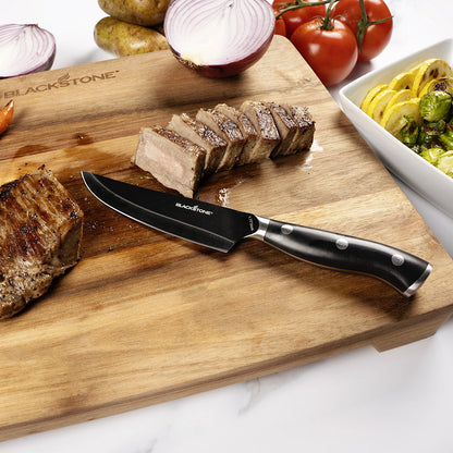  Blackstone Steak Knife Set 4 Piece 4.75" Japanese Steel 5632(Blackstone Steak Knife Set)