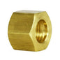  3/4" Compression Nut Hex Shape 1"-18 Thread Size Solid Brass Compression Fitting(Brass 3 4 Compression Nut 61 J 61j)