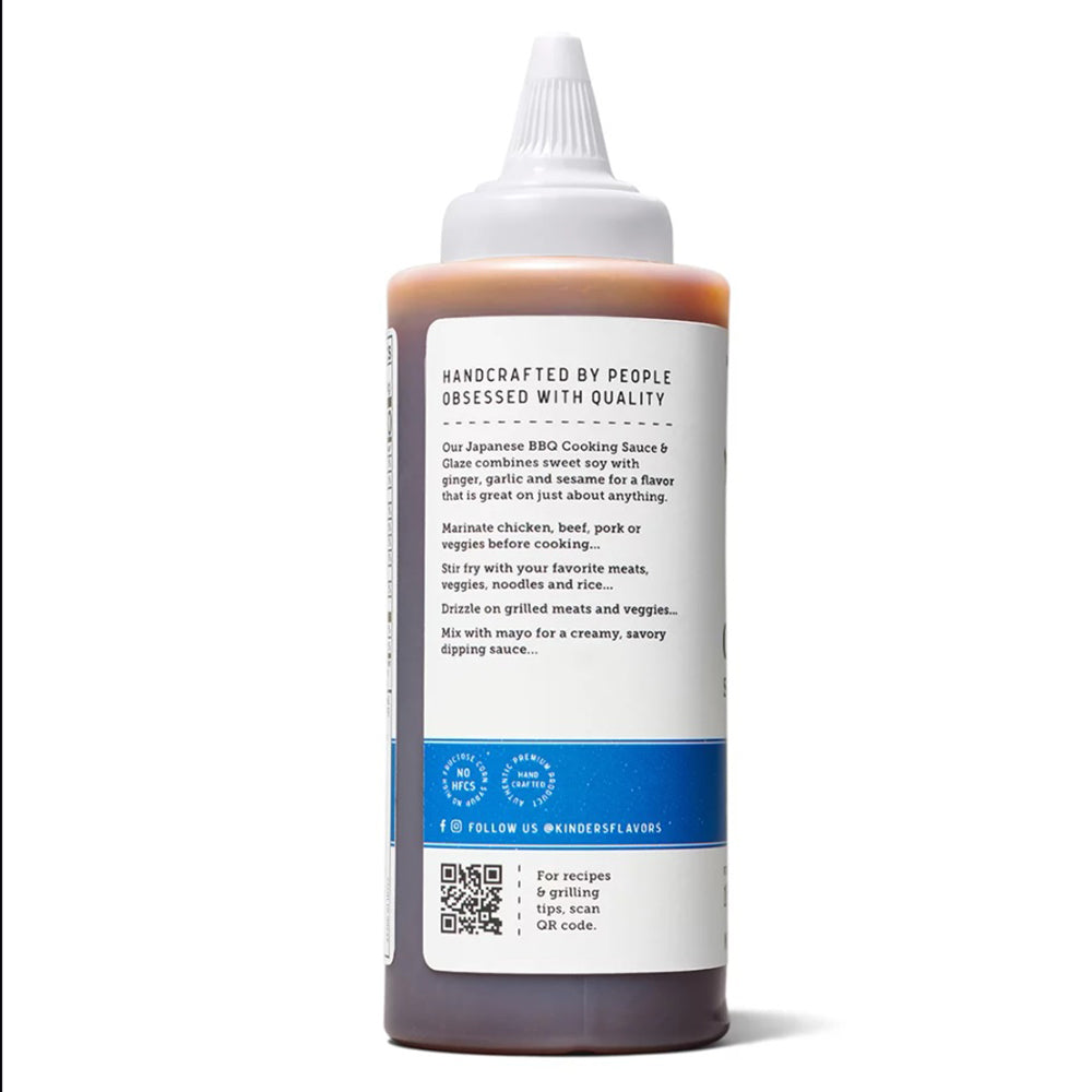 Kinder's Japanese BBQ Soy Ginger & Garlic Cooking Sauce And Glaze No HFCS 15.5oz(Kinders Japanese Bbq Cooking Sauce Glaze 15 5oz)
