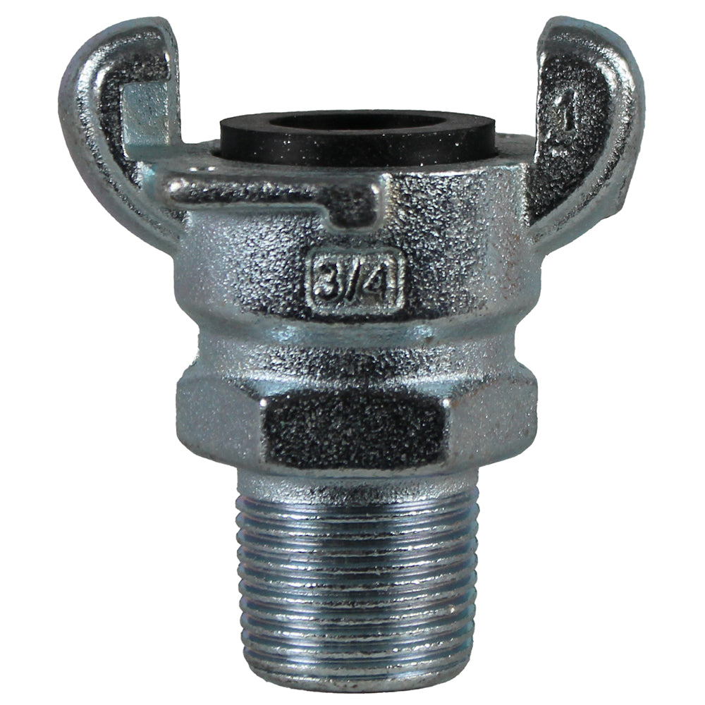  3/4" NPT Male Chicago Air Coupling Twist Lock Claw Style Universal Ductile Iron(3 4 Npt Male Chicago Air Coupling Twist Lock Claw Style Universal Ductile Iron)