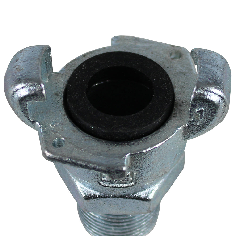  3/4" NPT Male Chicago Air Coupling Twist Lock Claw Style Universal Ductile Iron(3 4 Npt Male Chicago Air Coupling Twist Lock Claw Style Universal Ductile Iron)