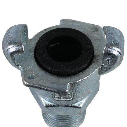  3/4" NPT Male Chicago Air Coupling Twist Lock Claw Style Universal Ductile Iron(3 4 Npt Male Chicago Air Coupling Twist Lock Claw Style Universal Ductile Iron)