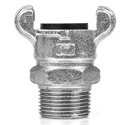  1" NPT Male Chicago Air Coupling Twist Lock Claw Style Universal Ductile Iron(1 Npt Male Chicago Air Coupling Twist Lock Claw Style Universal Ductile Iron)