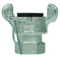  1/2" Female National Pipe Thread Iron Ductile Female End Coupling Piece 66010(1 2 Ductile Iron Female End)