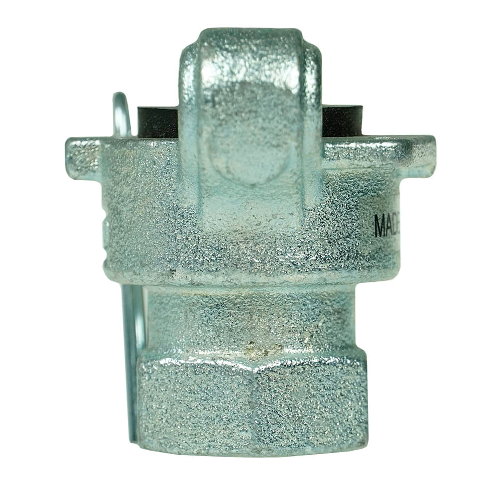  1/2" Female National Pipe Thread Iron Ductile Female End Coupling Piece 66010(1 2 Ductile Iron Female End)