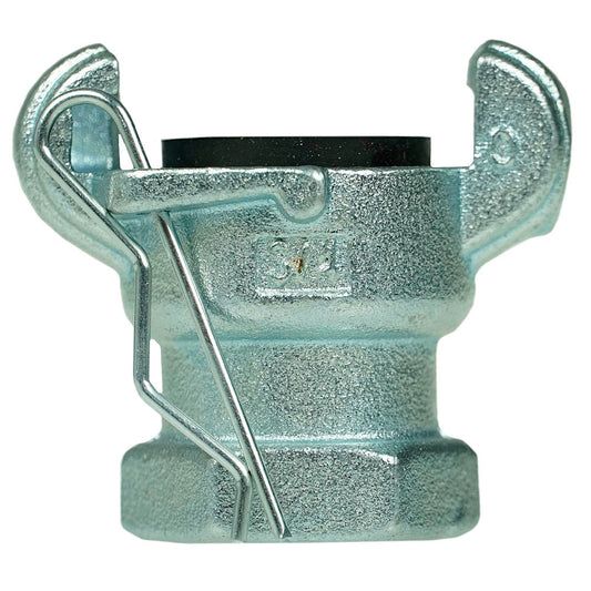  3/4" Female National Pipe Thread Iron Ductile Pipe Coupling Female End 66011(3 4 Ductile Female End)