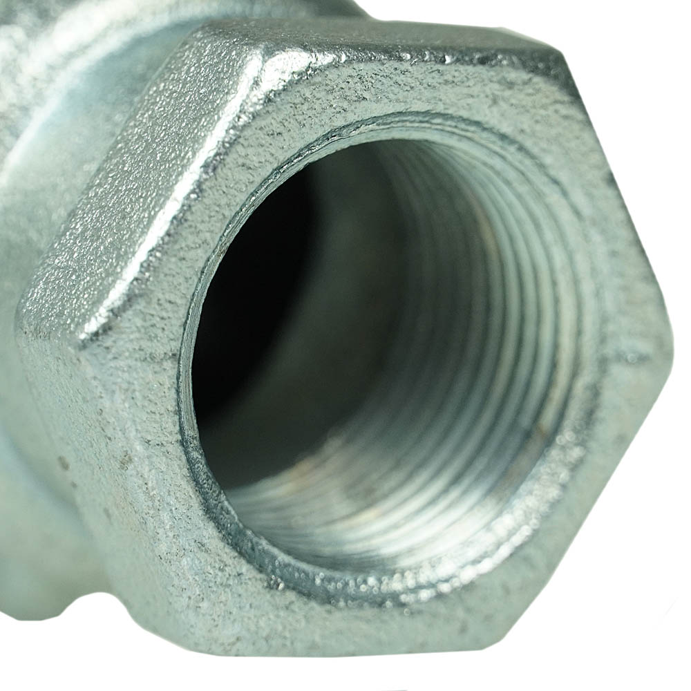  3/4" Female National Pipe Thread Iron Ductile Pipe Coupling Female End 66011(3 4 Ductile Female End)