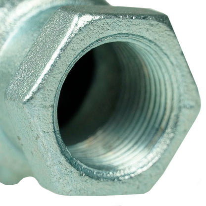  3/4" Female National Pipe Thread Iron Ductile Pipe Coupling Female End 66011(3 4 Ductile Female End)