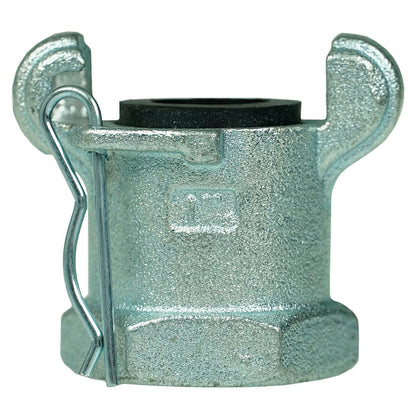  1" Female National Pipe Thread Iron Ductile Pipe Coupling With Female End 66012(Ductile Iron Female End)