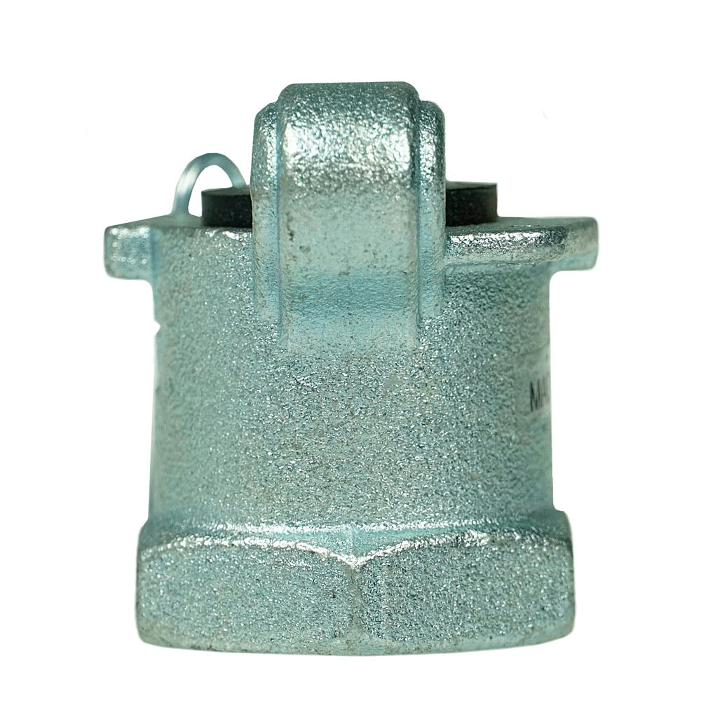  1" Female National Pipe Thread Iron Ductile Pipe Coupling With Female End 66012(Ductile Iron Female End)