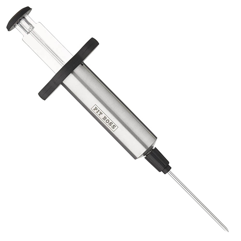  Pit Boss Stainless Steel Meat Marinade Injector Syringe And 2 Needles 67287(Pit Boss Stainless Steel Meat Injector 67287)