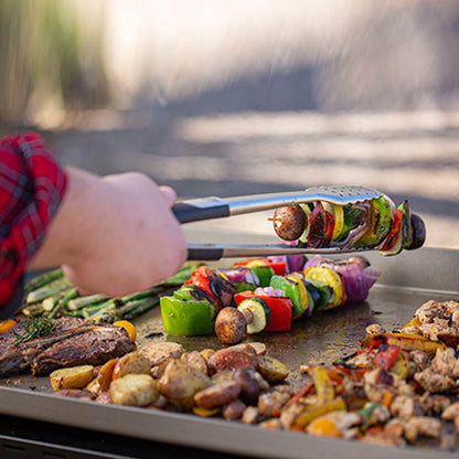 Pit Boss Stainless Steel Soft Touch Long BBQ Tongs 67387(Pit Boss Soft Touch Bbq Tongs 67387)