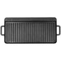  Pit Boss Cast Iron Griddle 14" X 28" Inch Reversible Non Stick 68008 14x28(Pit Boss Cast Iron Griddle 14 X 28 Inch Reversible Non Stick 68008 14x28)