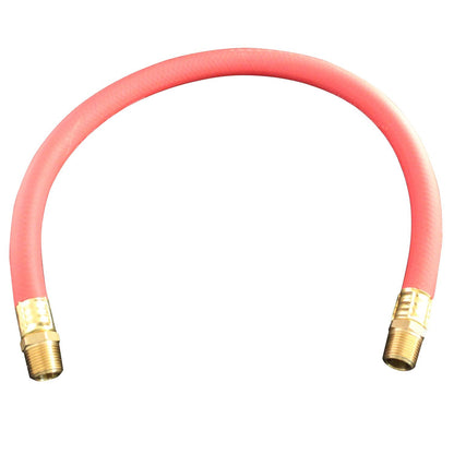  1/2" ID X 2 Ft Rubber Hose Whip Snubber 200 PSI Milton 681-1 Heavy Duty USA Made(1 2 Id X 2 Ft Rubber Hose Whip Snubber 200 Psi Milton 681 1 Heavy Duty Usa Made)