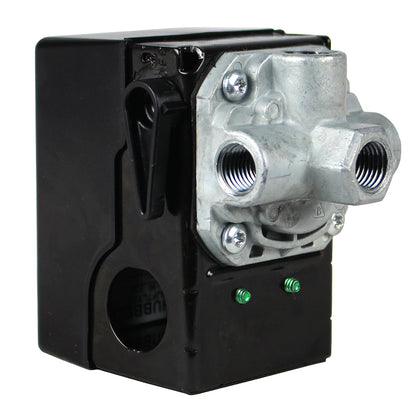  4 Port Hubbell 69JF7LY2C 95-125 PSI Air Compressor Pressure Switch(4 Port Hubbell 69jf7ly2c 95 125 Psi Air Compressor Pressure Switch)