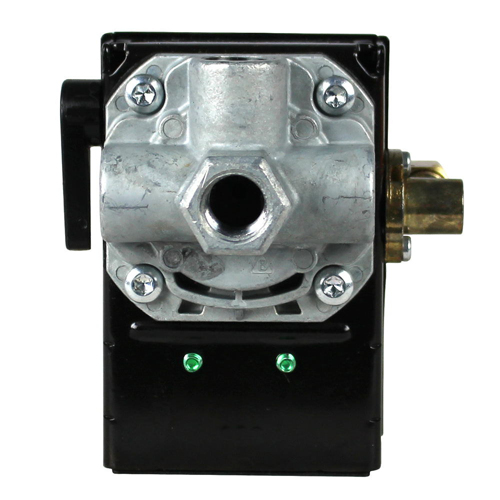  4 Port Hubbell 69JF7LY2C 95-125 PSI Air Compressor Pressure Switch(4 Port Hubbell 69jf7ly2c 95 125 Psi Air Compressor Pressure Switch)