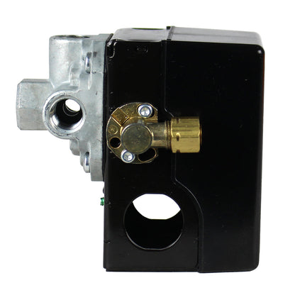  4 Port Hubbell 69JF7LY2C 95-125 PSI Air Compressor Pressure Switch(4 Port Hubbell 69jf7ly2c 95 125 Psi Air Compressor Pressure Switch)