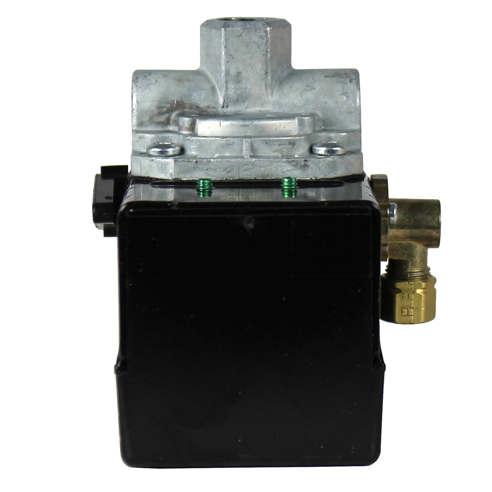 4 Port Hubbell 69JF7LY2C 95-125 PSI Air Compressor Pressure Switch(4 Port Hubbell 69jf7ly2c 95 125 Psi Air Compressor Pressure Switch)
