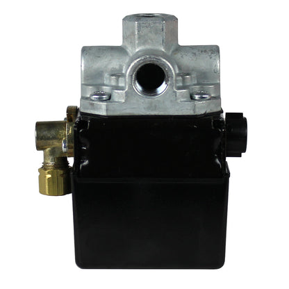  4 Port Hubbell 69JF7LY2C 95-125 PSI Air Compressor Pressure Switch(4 Port Hubbell 69jf7ly2c 95 125 Psi Air Compressor Pressure Switch)