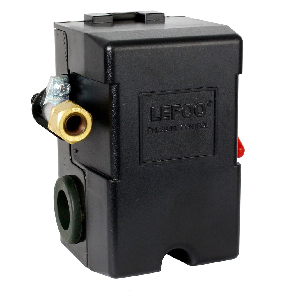  Single Port Air Compressor Pressure Switch Control Valve 145-175 PSI W/ Unloader(Single Port Air Compressor Pressure Switch Control Valve 145 175 Psi W Unloader)
