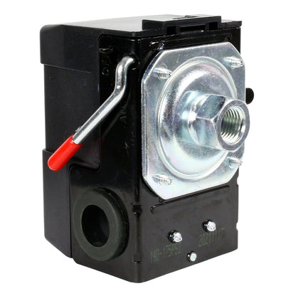  Single Port Air Compressor Pressure Switch Control Valve 145-175 PSI W/ Unloader(Single Port Air Compressor Pressure Switch Control Valve 145 175 Psi W Unloader)