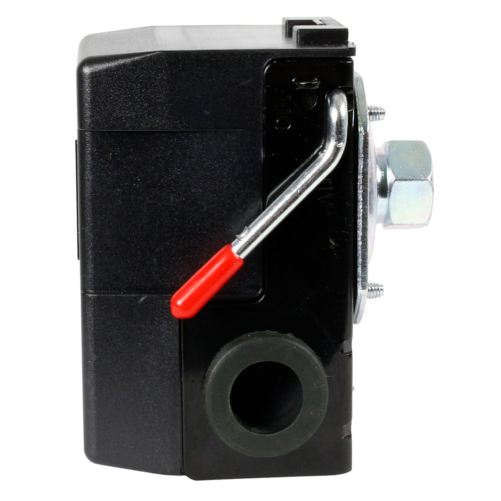  Single Port Air Compressor Pressure Switch Control Valve 95-125 PSI W/ Unloader(Single Port Air Compressor Pressure Switch Control Valve 95 125 Psi W Unloader)