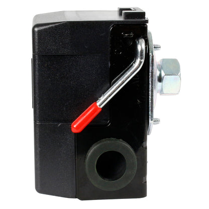  Single Port Air Compressor Pressure Switch Control Valve 95-125 PSI W/ Unloader(Single Port Air Compressor Pressure Switch Control Valve 95 125 Psi W Unloader)