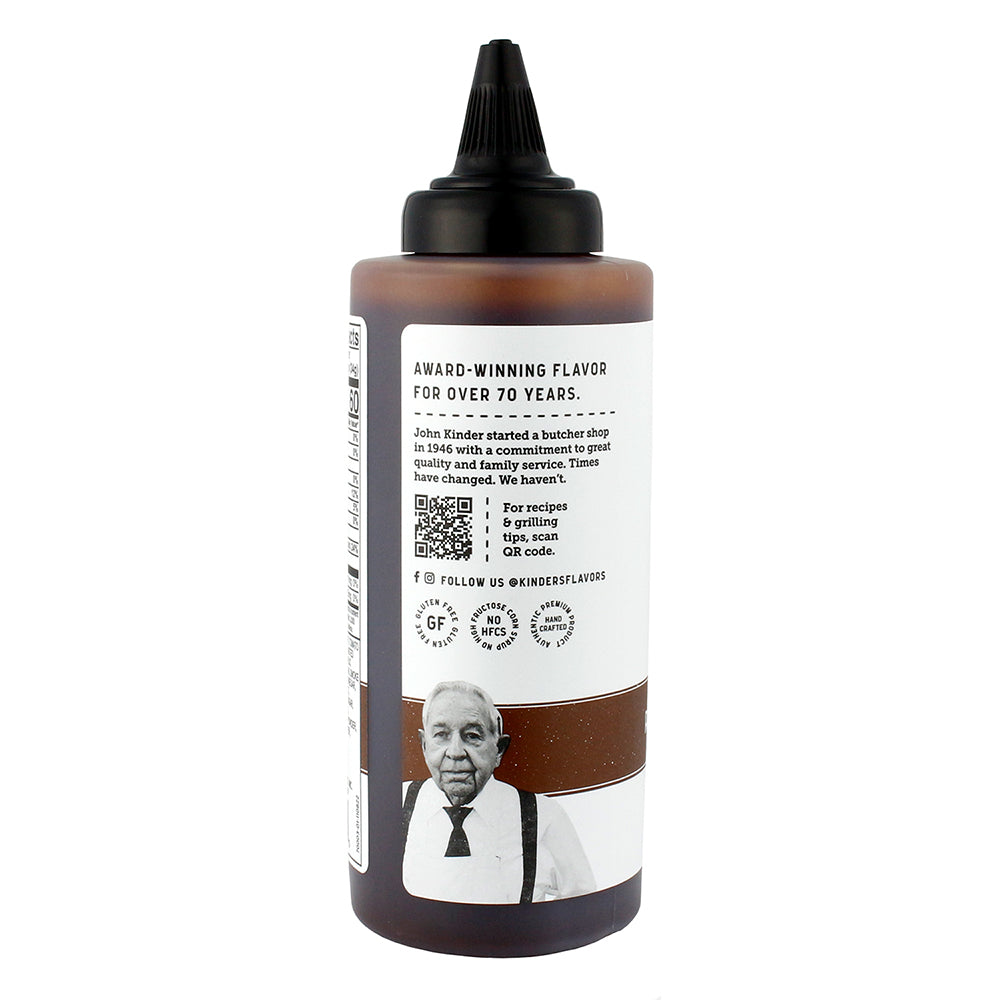  Kinder's Roasted Garlic BBQ Sauce Premium Handcrafted Gluten Free No HFCS 15.5oz(Kinders Roasted Garlic Bbq Sauce 15 5oz)