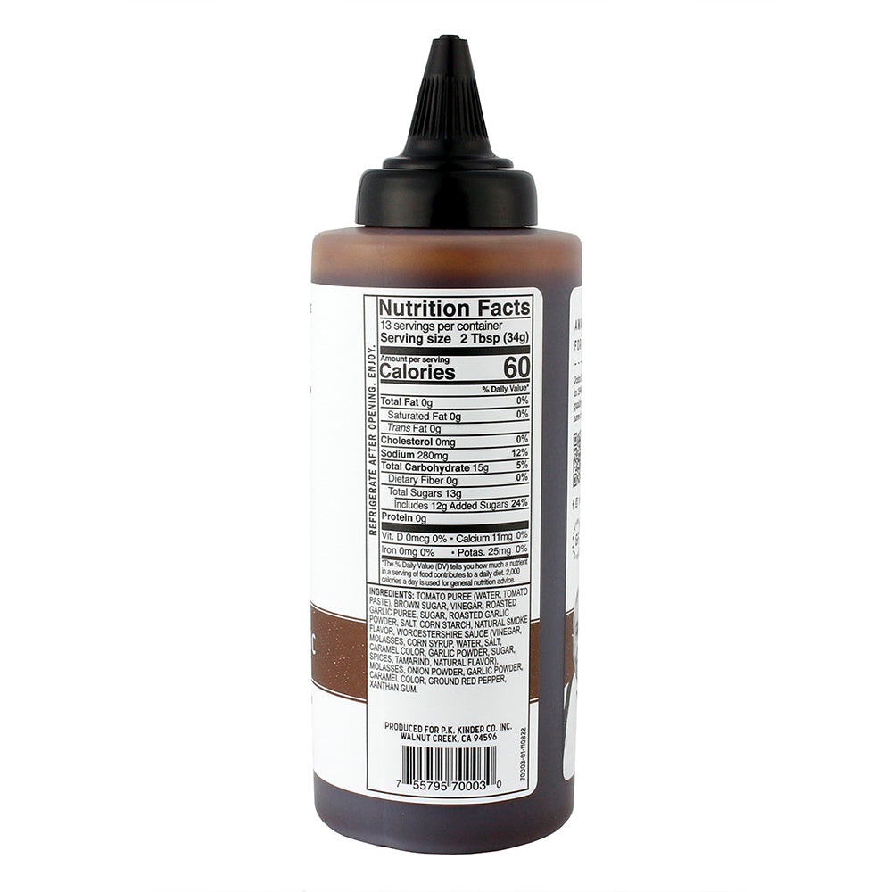 Kinder's Roasted Garlic BBQ Sauce Premium Handcrafted Gluten Free No HFCS 15.5oz(Kinders Roasted Garlic Bbq Sauce 15 5oz)