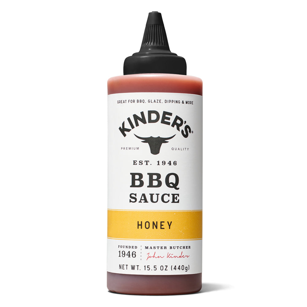  Kinder's Honey BBQ Sauce Premium Quality Handcrafted Gluten Free No HFCS 15.5 Oz(Kinders Honey Bbq Sauce 15 5oz)