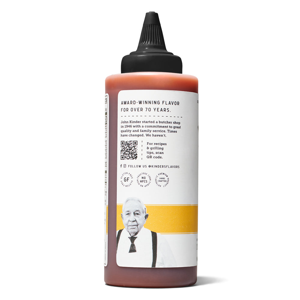  Kinder's Honey BBQ Sauce Premium Quality Handcrafted Gluten Free No HFCS 15.5 Oz(Kinders Honey Bbq Sauce 15 5oz)