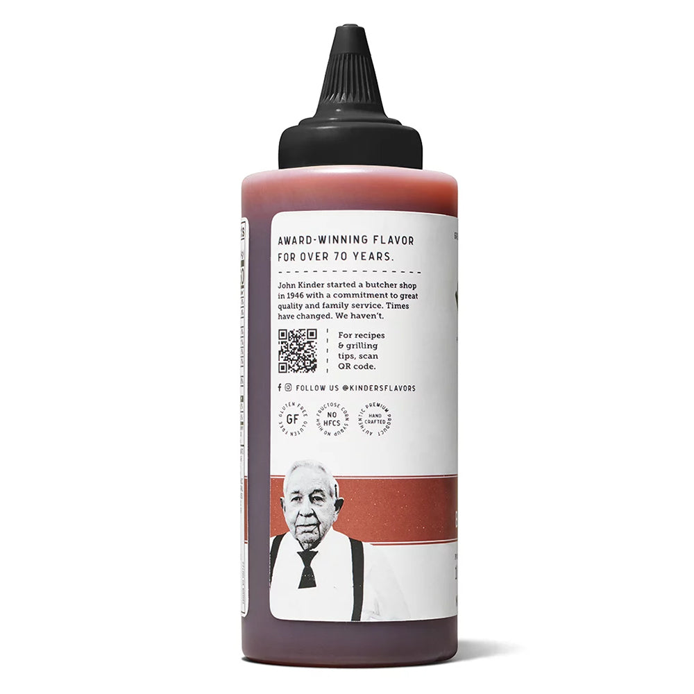  Kinder's Hickory Brown Sugar BBQ Sauce Handcrafted Gluten Free No HFCS 15.8oz(Kinders Hickory Brown Sugar Bbq Sauce 15 8oz)