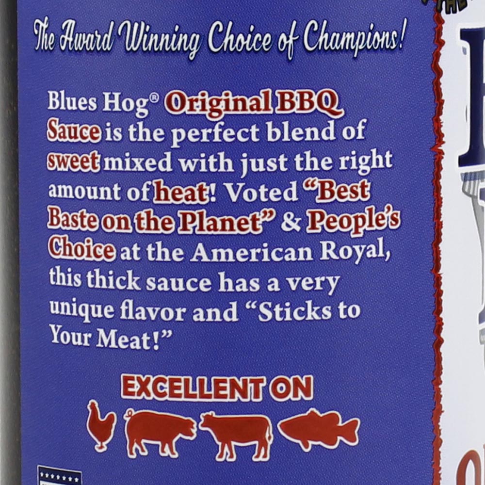  Blues Hog Original BBQ Sauce 25 Oz Squeeze Bottle Sweet Spicy Gluten Free(Blues Hog Original Barbecue Sauce 25 Oz Squeeze Bottle Bbq Sweet With A Hint Of Heat Gluten Free)