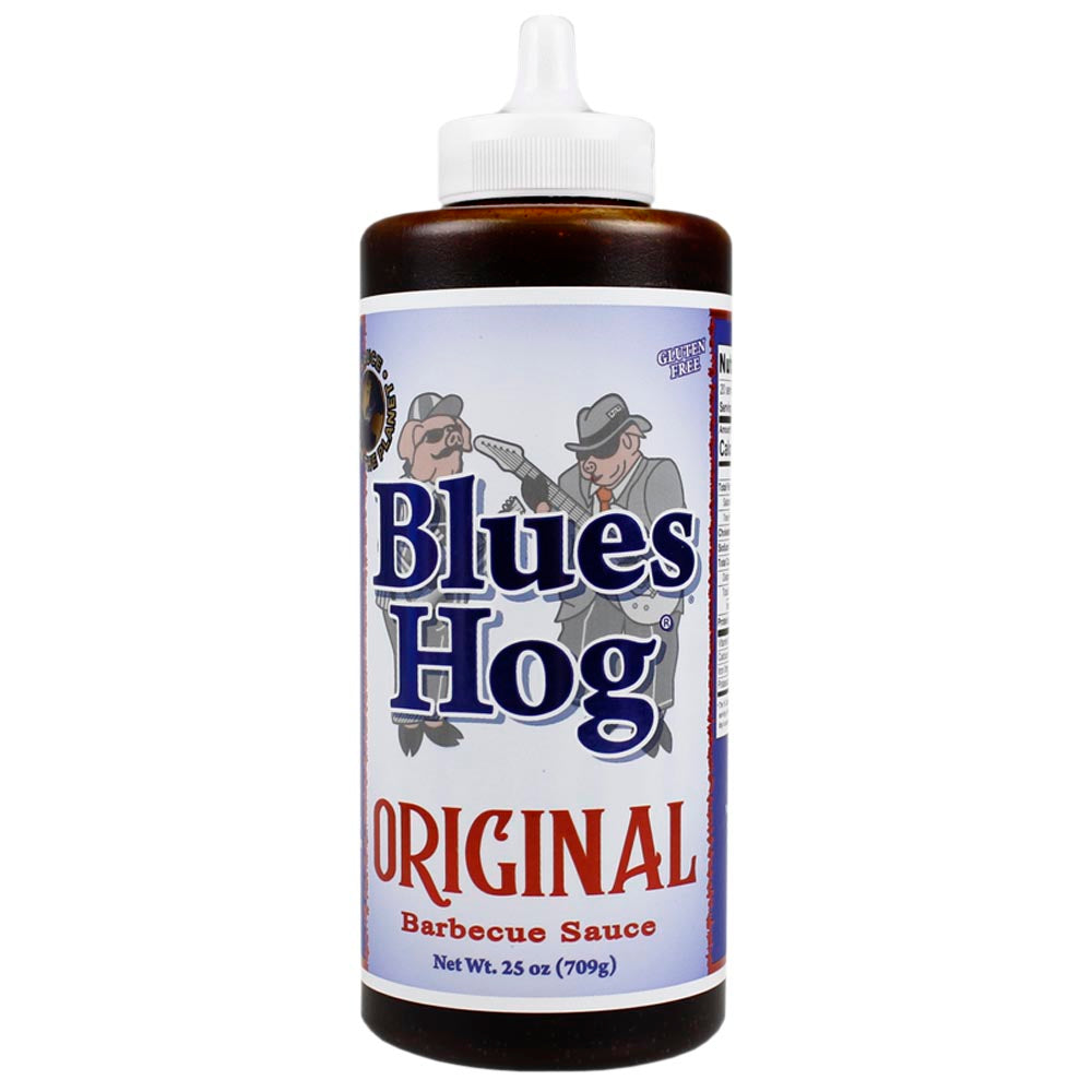  Blues Hog Original BBQ Sauce 25 Oz Squeeze Bottle Sweet Spicy Gluten Free(Blues Hog Original Barbecue Sauce 25 Oz Squeeze Bottle Bbq Sweet With A Hint Of Heat Gluten Free)