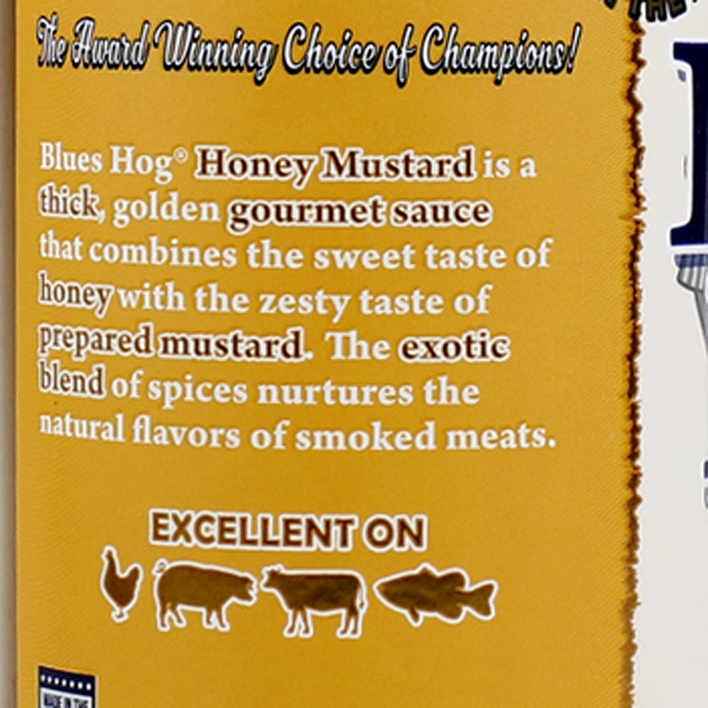  Blues Hog Honey Mustard Gourmet Sauce 21 Oz Squeeze Bottle Gluten Free(Blues Hog Honey Mustard Sauce 21 Oz Squeeze Bottle Sweet Honey Mustard And Spices Gluten Free)