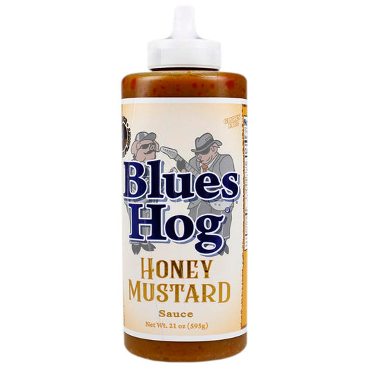  Blues Hog Honey Mustard Gourmet Sauce 21 Oz Squeeze Bottle Gluten Free(Blues Hog Honey Mustard Sauce 21 Oz Squeeze Bottle Sweet Honey Mustard And Spices Gluten Free)