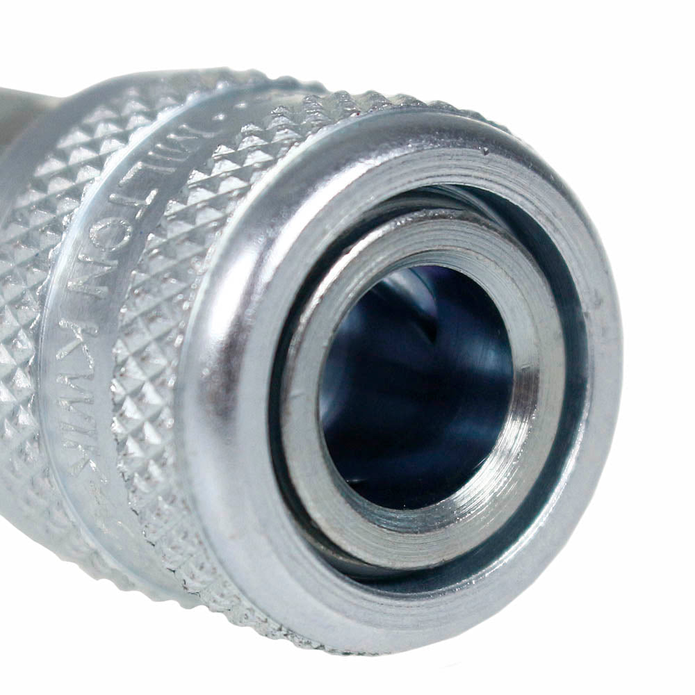  Milton 1/4" FNPT Female Push Type Coupler For A-Body Style Plugs 300 PSI Max 775(1 4 Fnpt Female A Body Coupler Milton 775)